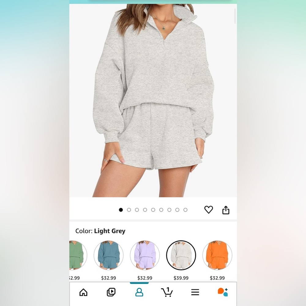 Merokeety oversized lounge set